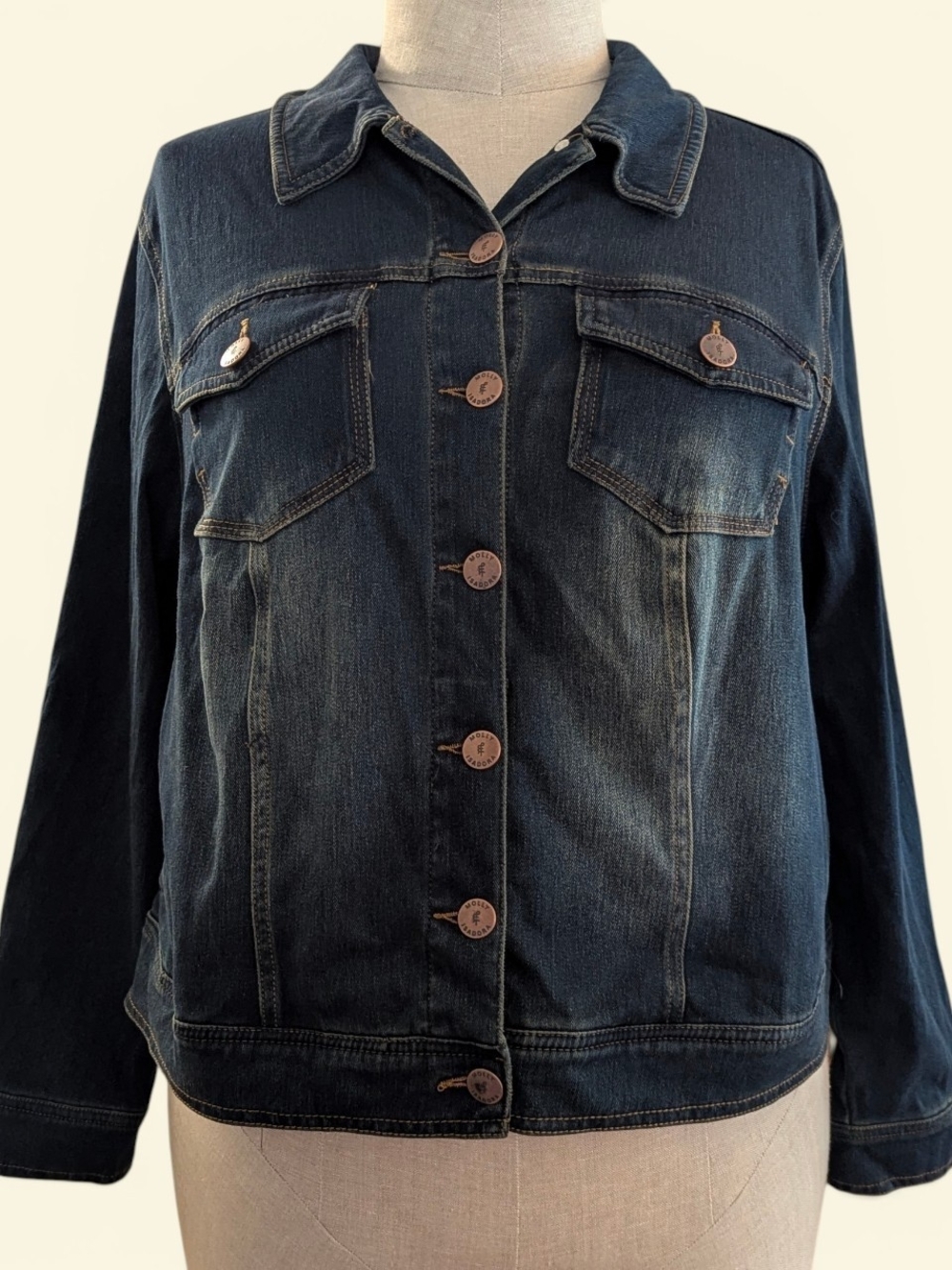 Dark Wash Classic Denim Jacket